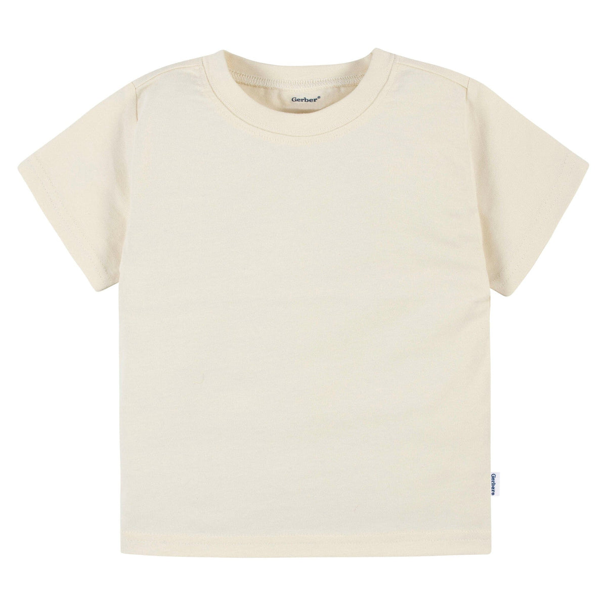 5-Pack Baby & Toddler Boys Classic Neutral Short Sleeve T-Shirts Tops Gerber® 