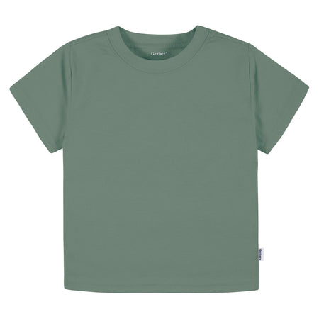 5-Pack Infant & Toddler Earth Tones Short Sleeve T-Shirts