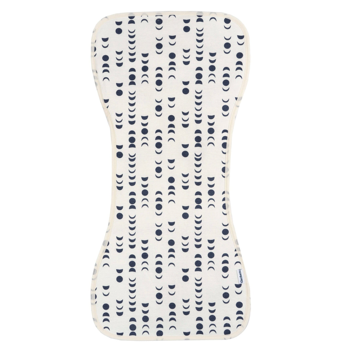 5-Pack Baby Boys Blue Gold Burpcloth