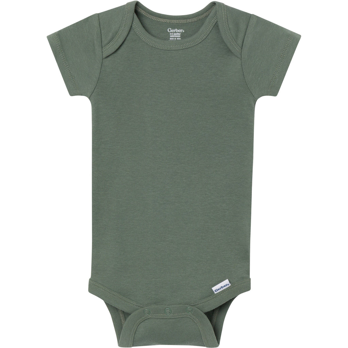 5-Pack Baby Boys Cozy Neutral Short Sleeve Bodysuits Onesies Bodysuits Gerber® 