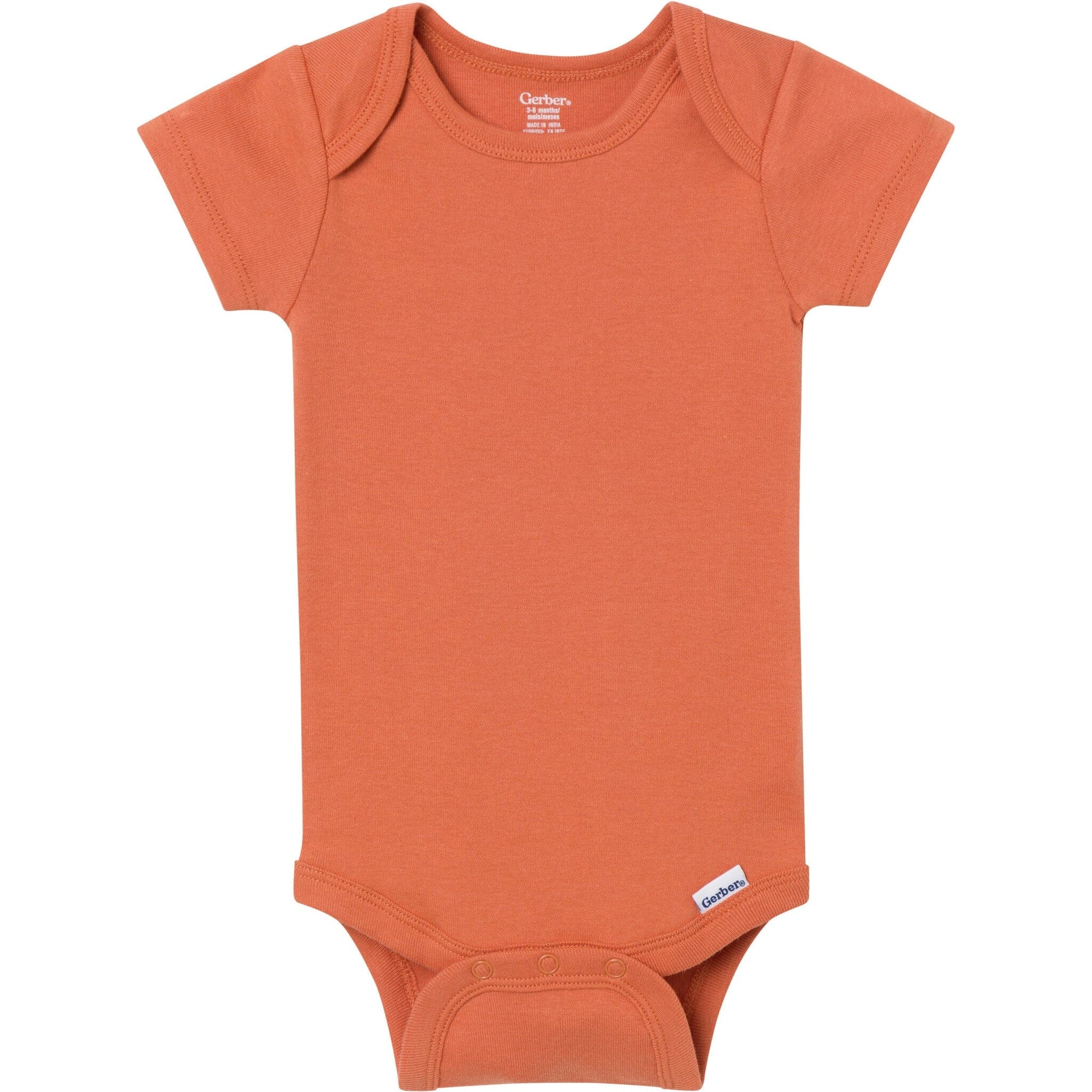 5-Pack Baby Boys Cozy Neutral Short Sleeve Bodysuits Onesies Bodysuits Gerber® 