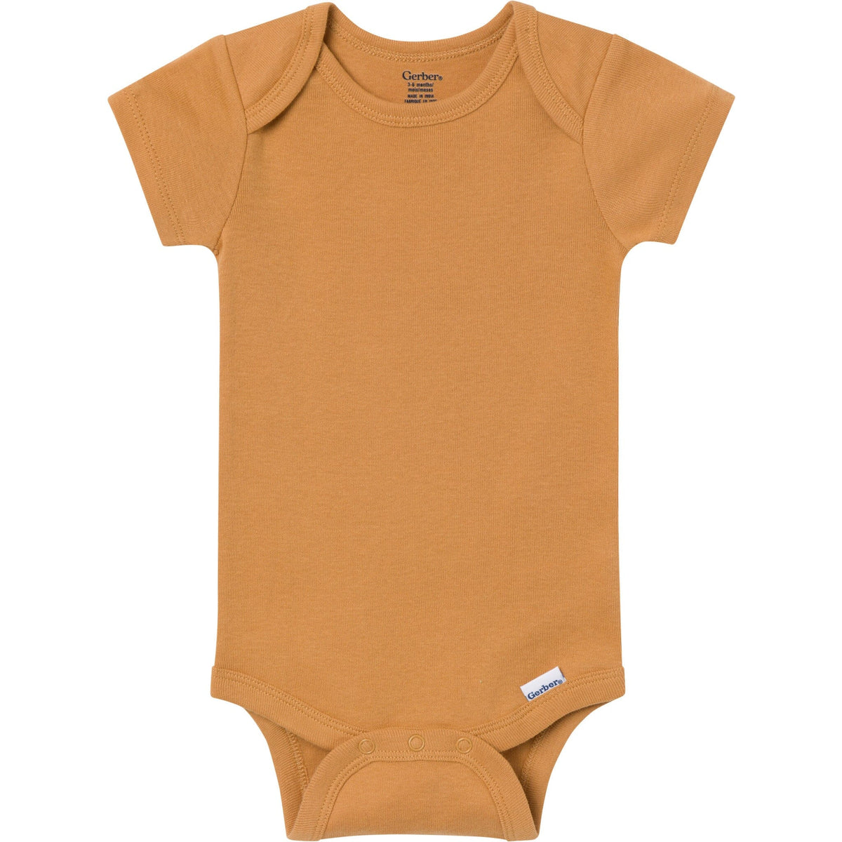 5-Pack Baby Boys Cozy Neutral Short Sleeve Bodysuits Onesies Bodysuits Gerber® 
