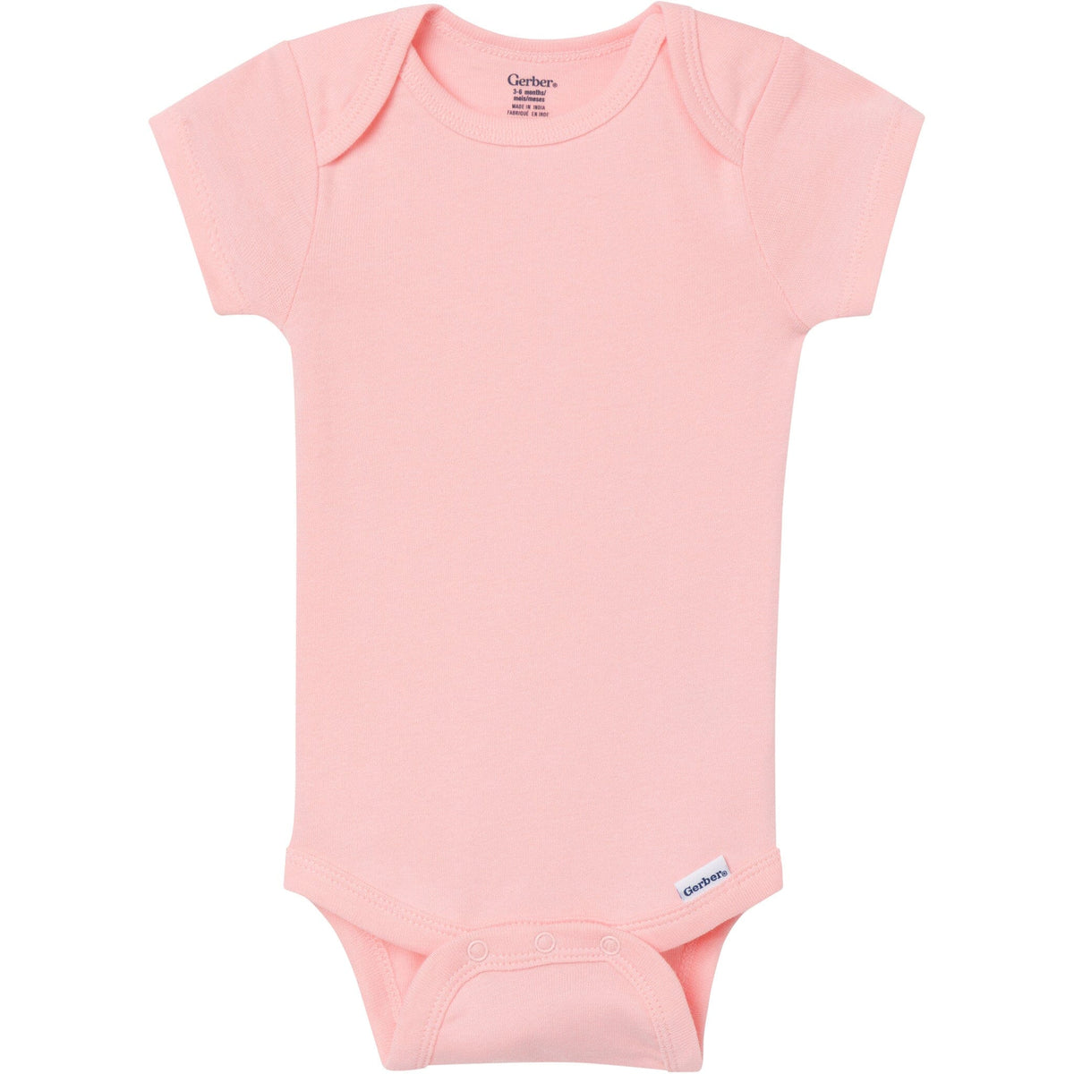 5-Pack Baby Girls Pastels Short Sleeve Bodysuits Onesies Bodysuits Gerber® 