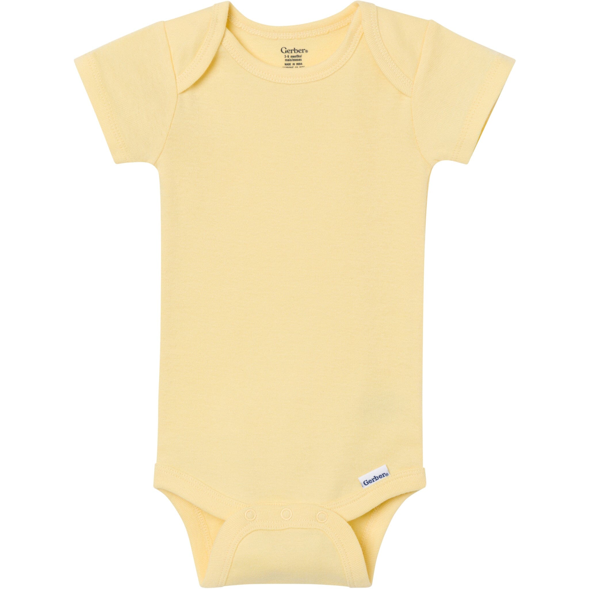 5-Pack Baby Girls Pastels Short Sleeve Bodysuits Onesies Bodysuits Gerber® 
