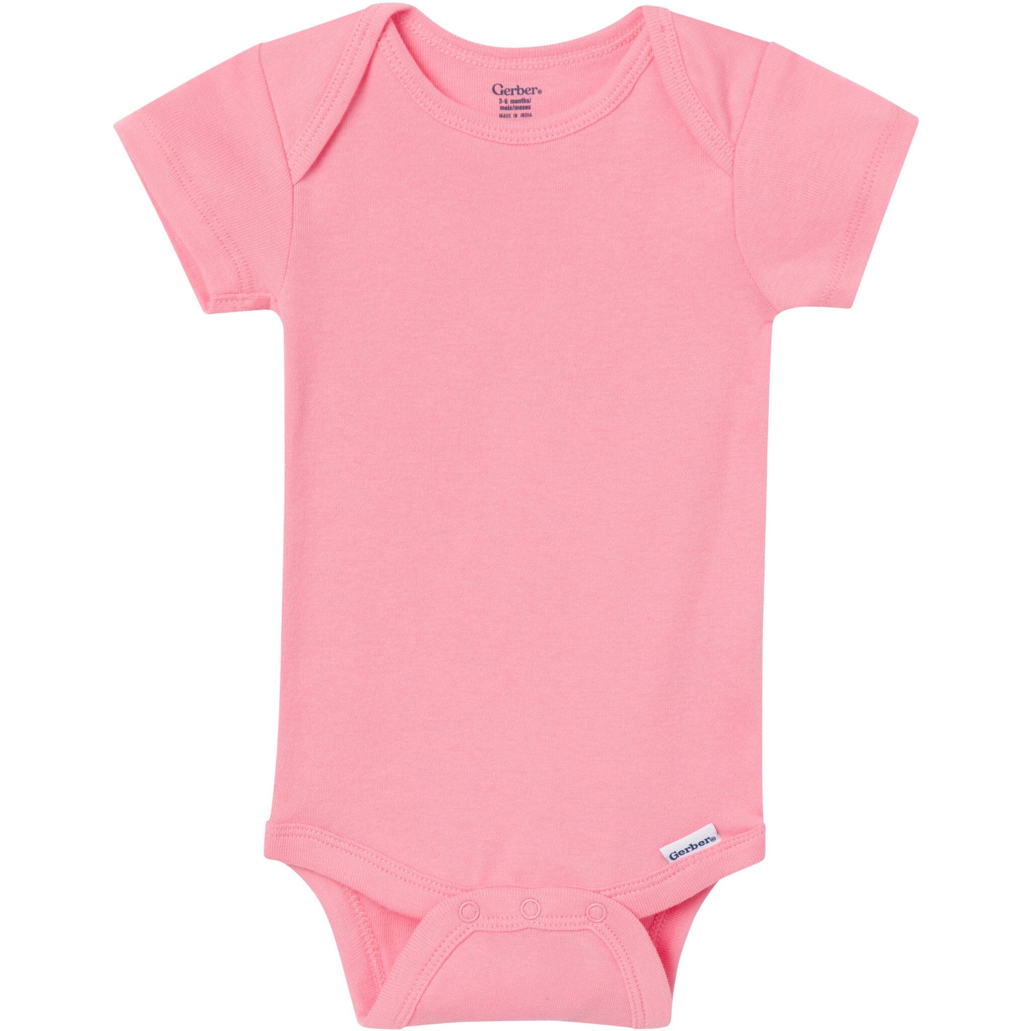 5-Pack Baby Girls Pastels Short Sleeve Bodysuits Onesies Bodysuits Gerber® 