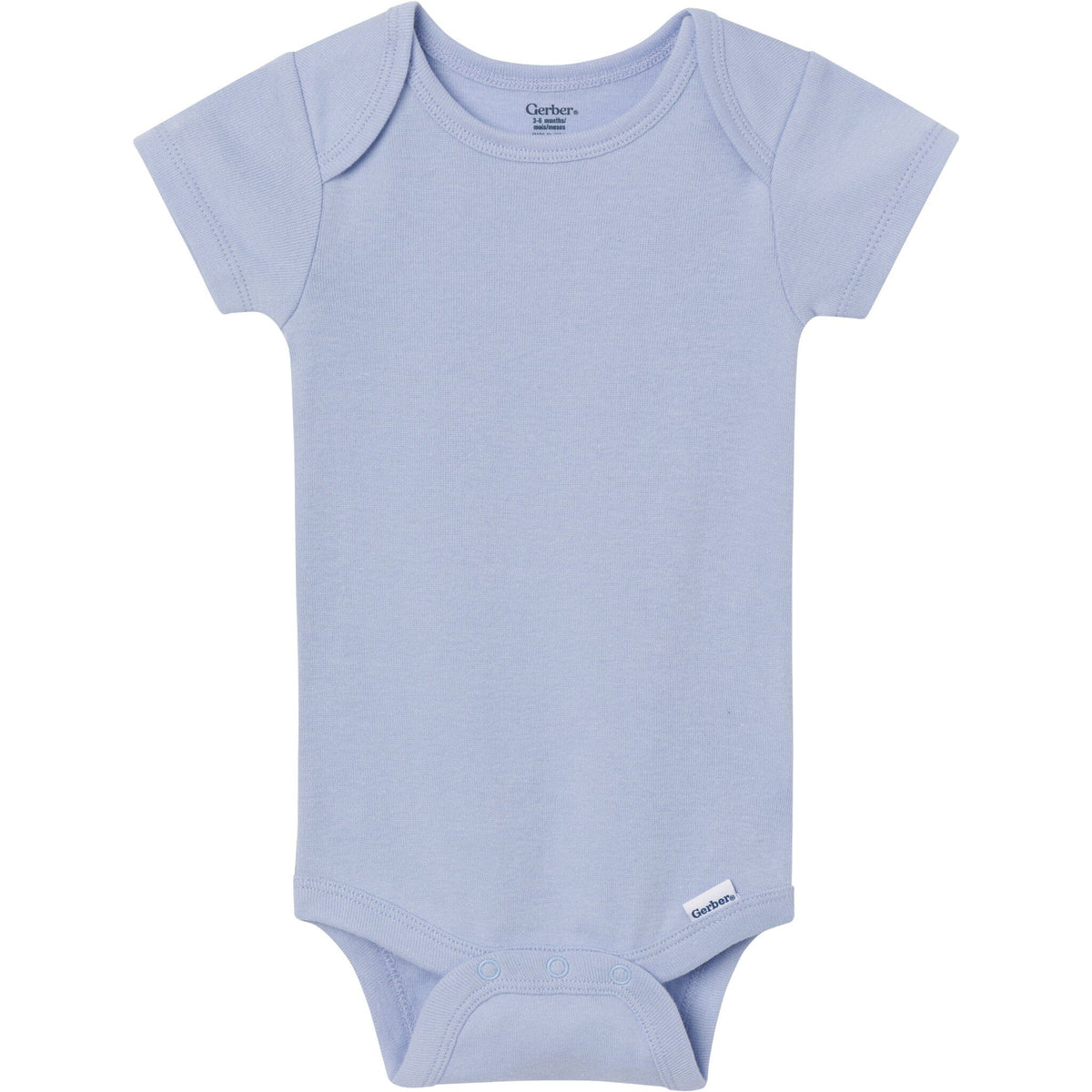 5-Pack Baby Neutral Classic Solids Short Sleeve Bodysuits Onesies Bodysuits Gerber® 