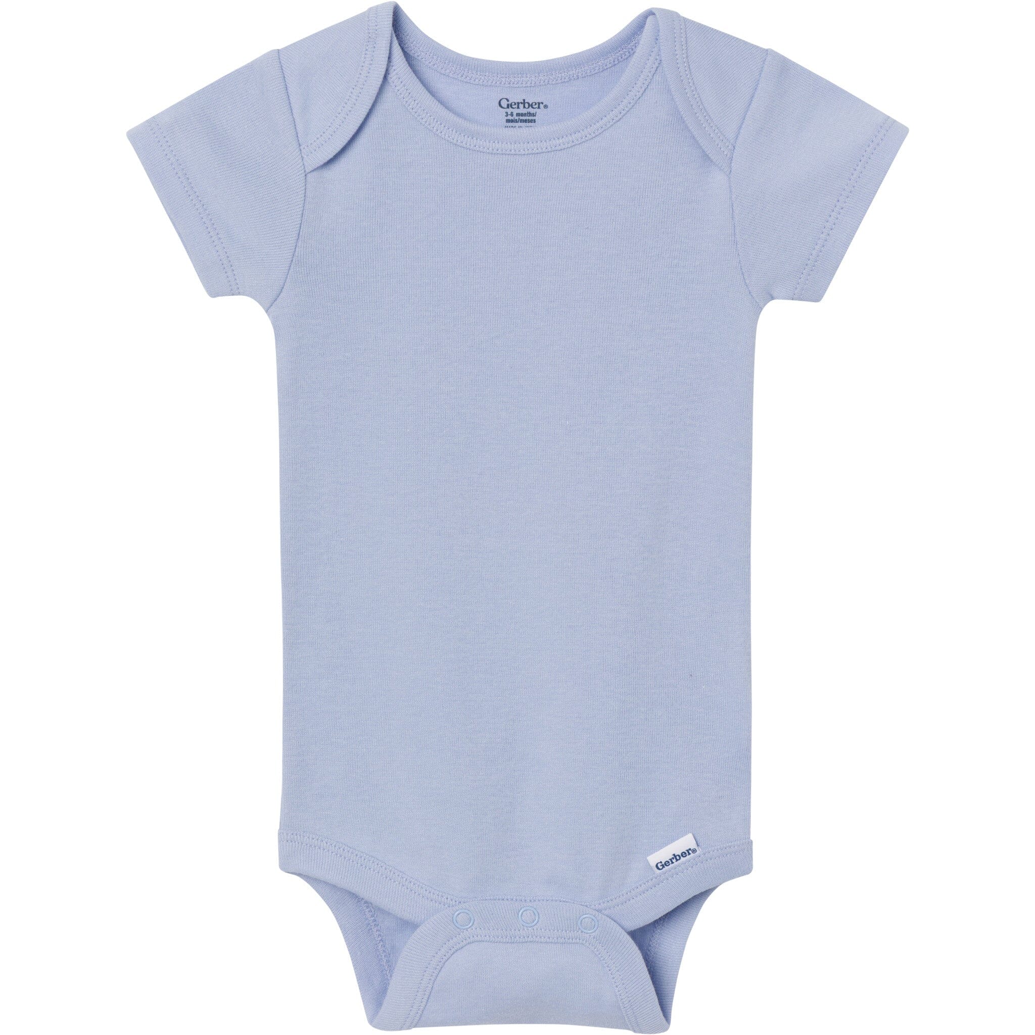5-Pack Baby Neutral Classic Solids Short Sleeve Bodysuits Onesies Bodysuits Gerber® 