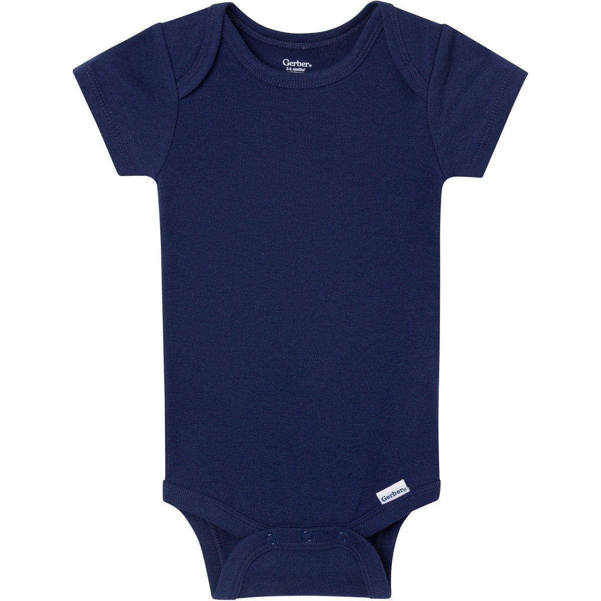 5-Pack Baby Neutral Classic Solids Short Sleeve Bodysuits Onesies Bodysuits Gerber® 