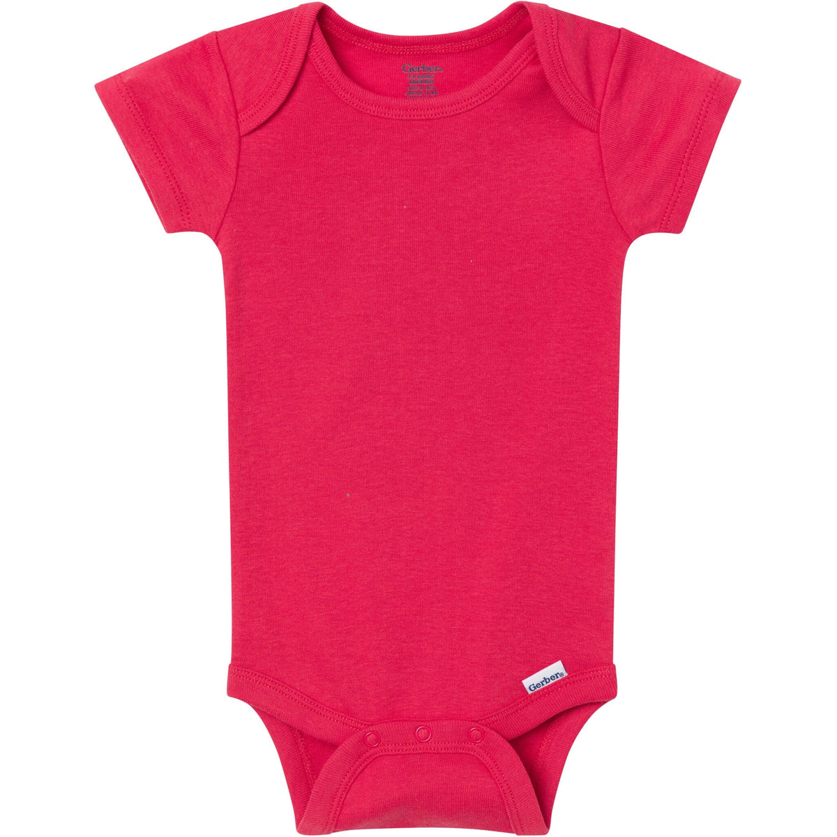 5-Pack Baby Neutral Classic Solids Short Sleeve Bodysuits Onesies Bodysuits Gerber® 