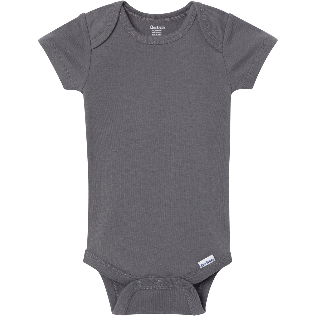 5-Pack Baby Neutral Earth Tone Short Sleeve Bodysuits Onesies Bodysuits Gerber® 