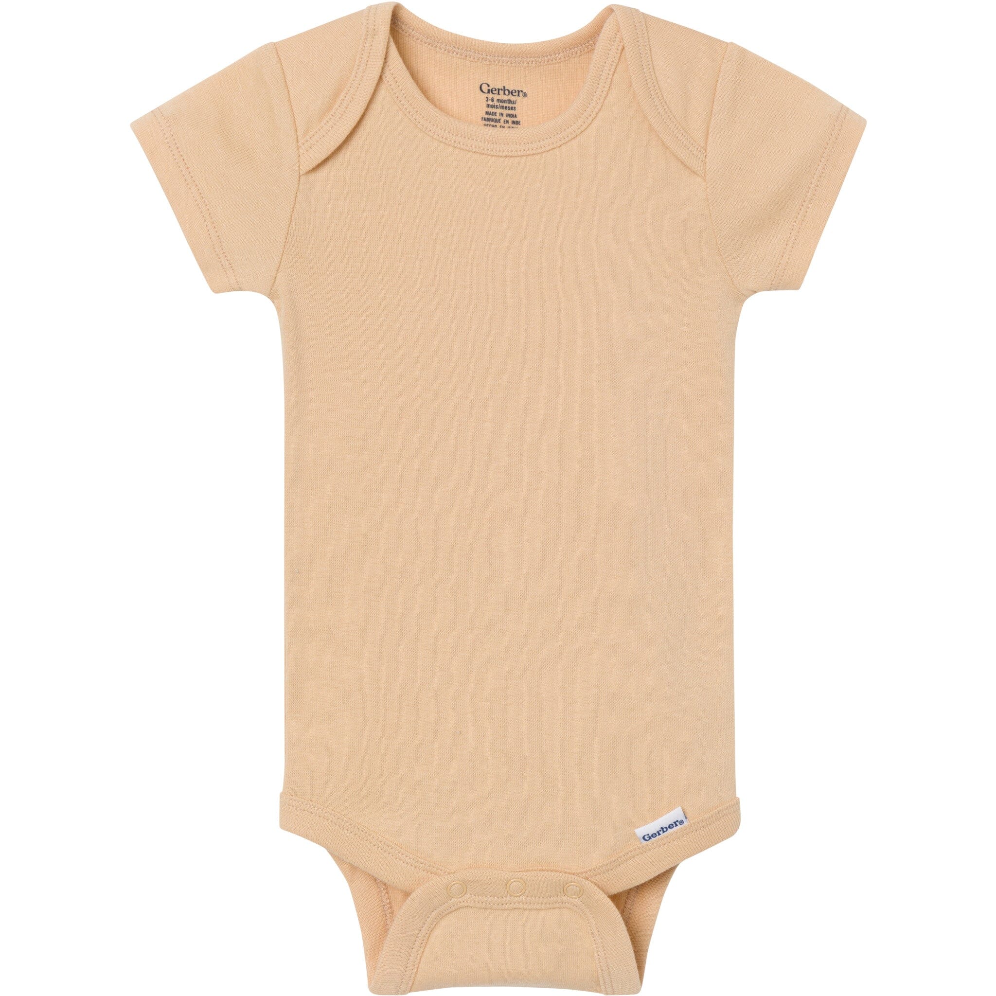 5-Pack Baby Neutral Earth Tone Short Sleeve Bodysuits Onesies Bodysuits Gerber® 
