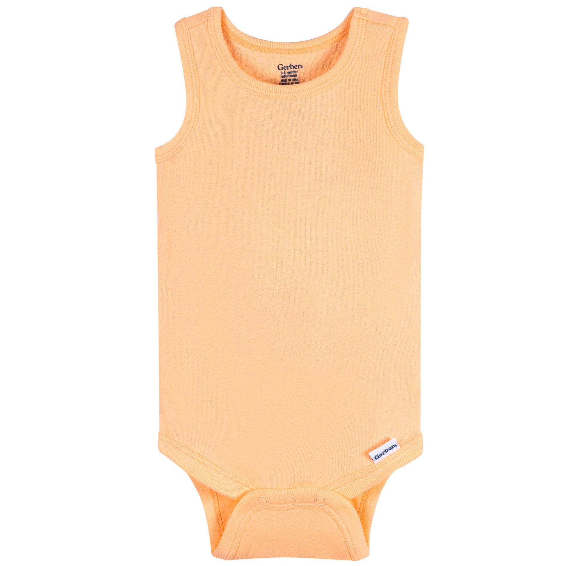 5-Pack Baby Neutral Earthy Neutrals Sleeveless Bodysuits onesies Gerber® 