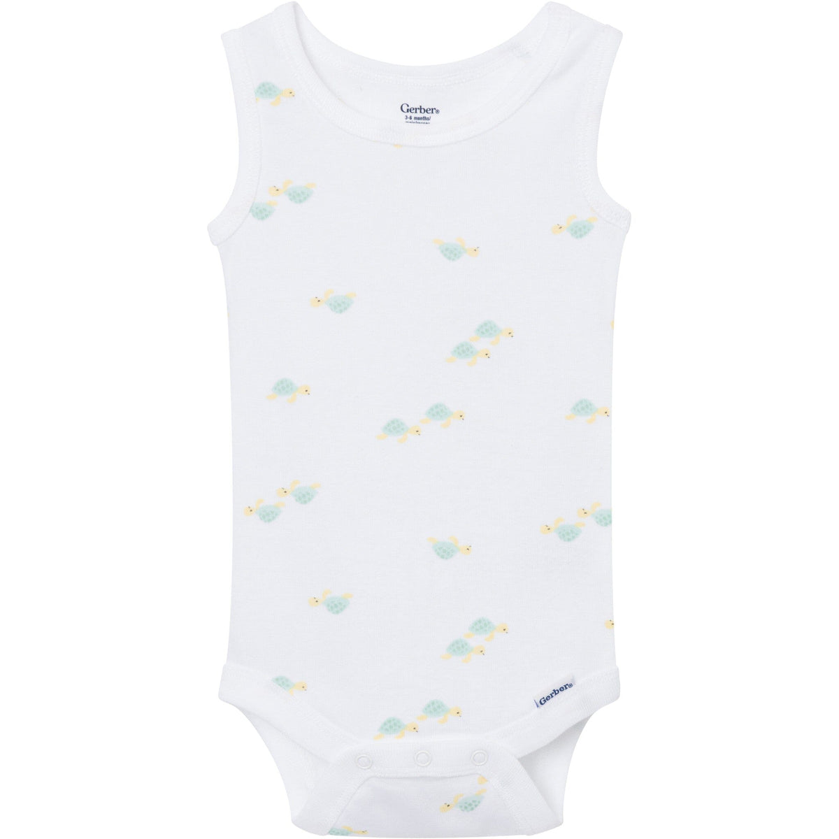 5-Pack Baby Neutral Yellow Sunshine Sleeveless Bodysuits onesies Gerber® 