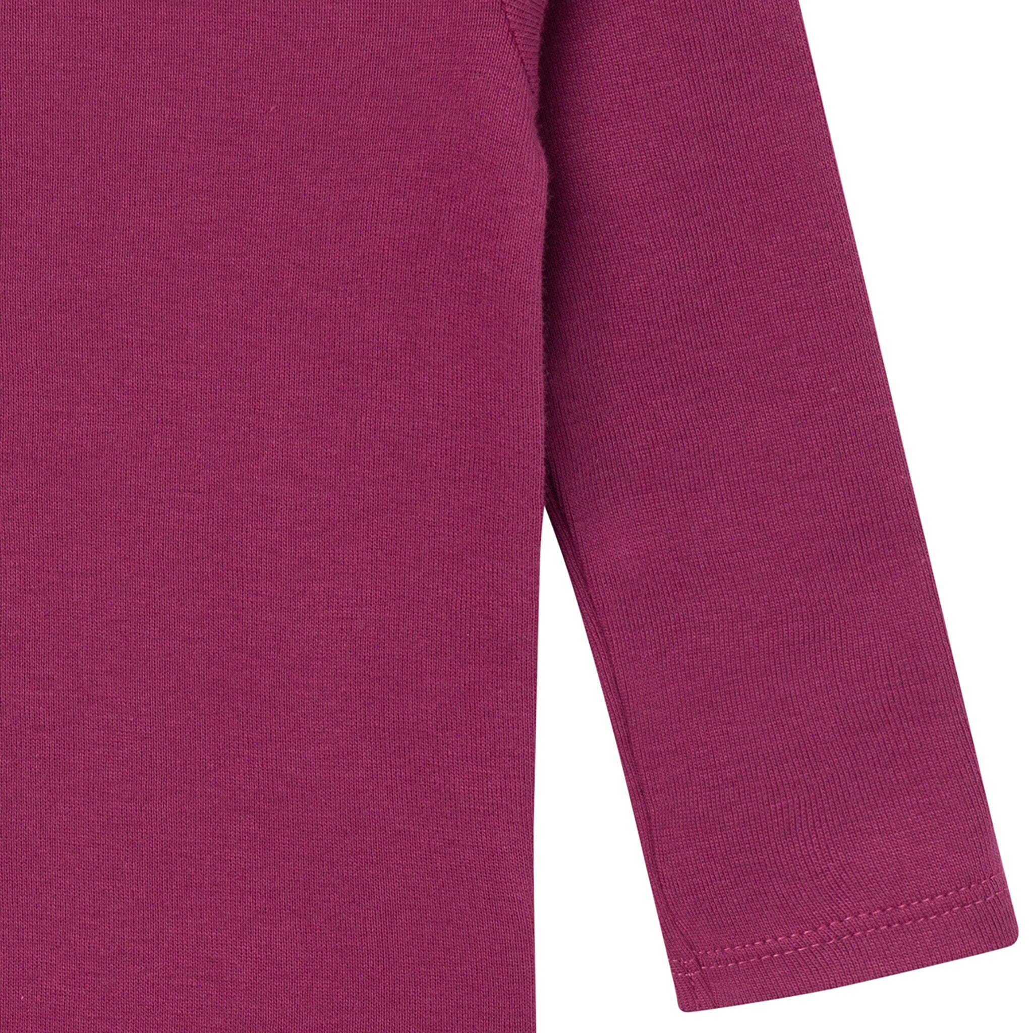 6-Pack Baby Girls Pink, Purple and Green Long Sleeve Bodysuits onesies Gerber® 