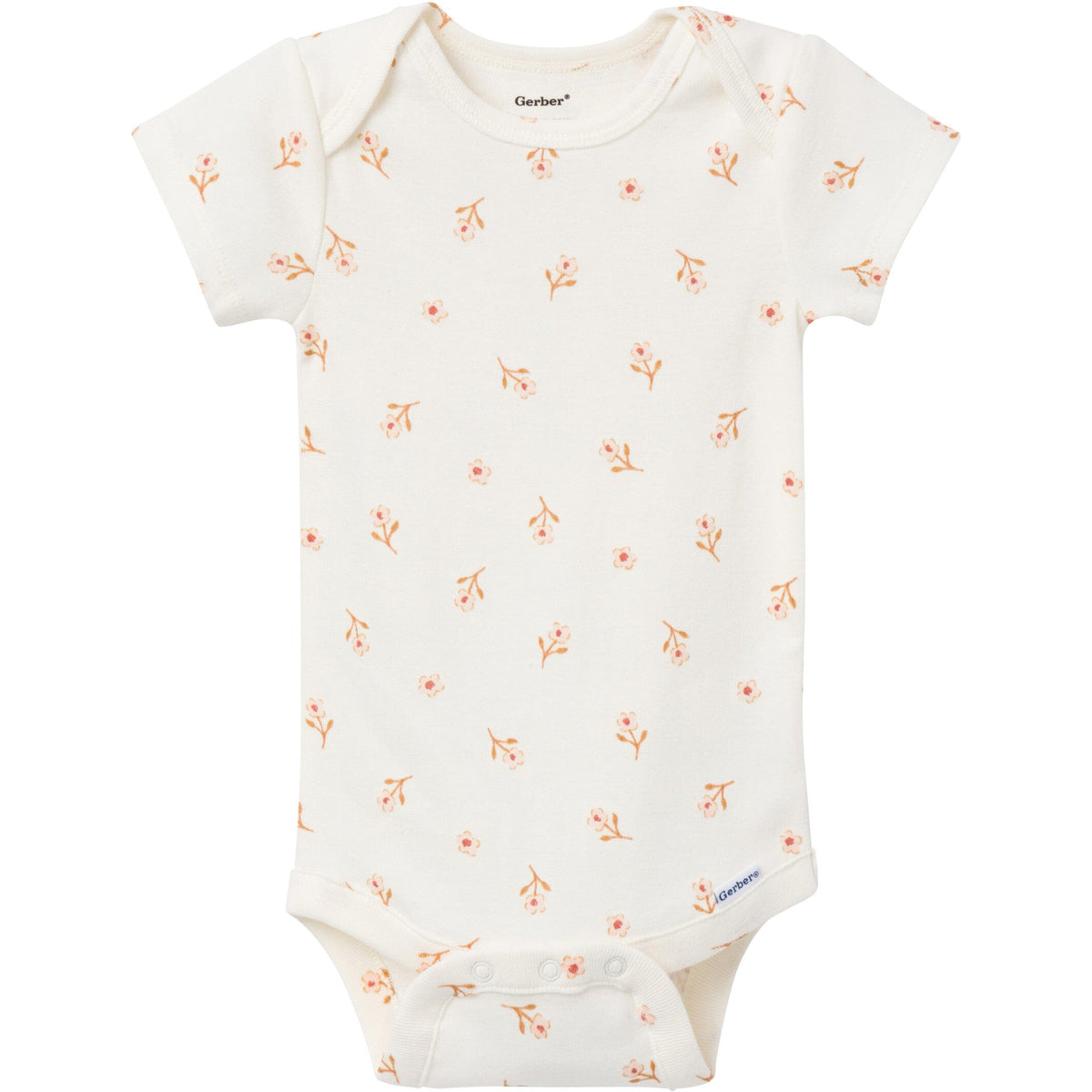 6-Pack Baby Girls Red Onesies® Bodysuits