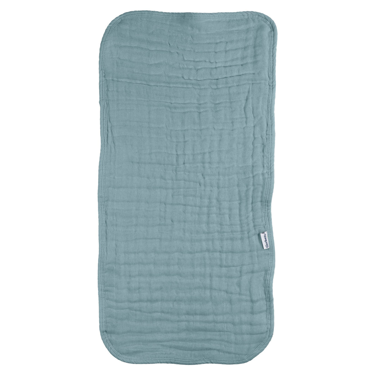 6-Pack Baby Neutral Teal Muslin Burpcloth