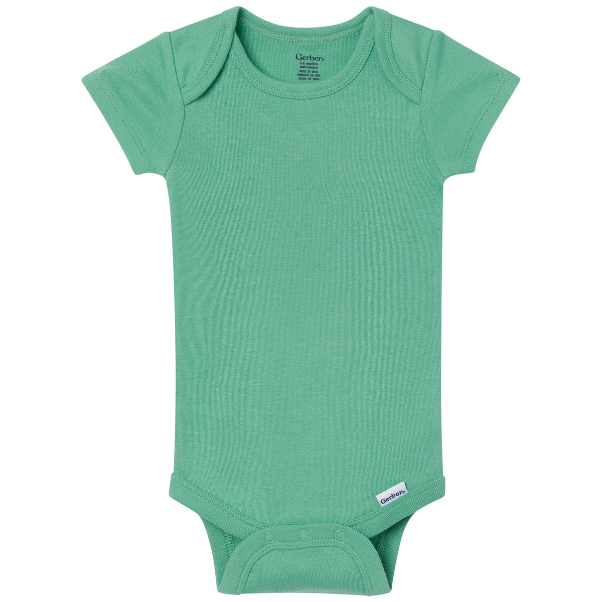 8-Pack Baby Boys Earth Rainbow Short Sleeve Bodysuits onesies Gerber® 