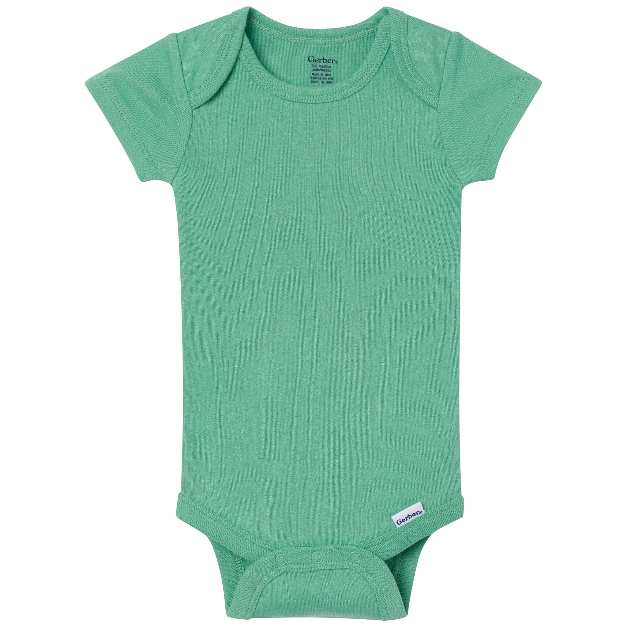 8-Pack Baby Boys Earth Rainbow Short Sleeve Bodysuits onesies Gerber® 