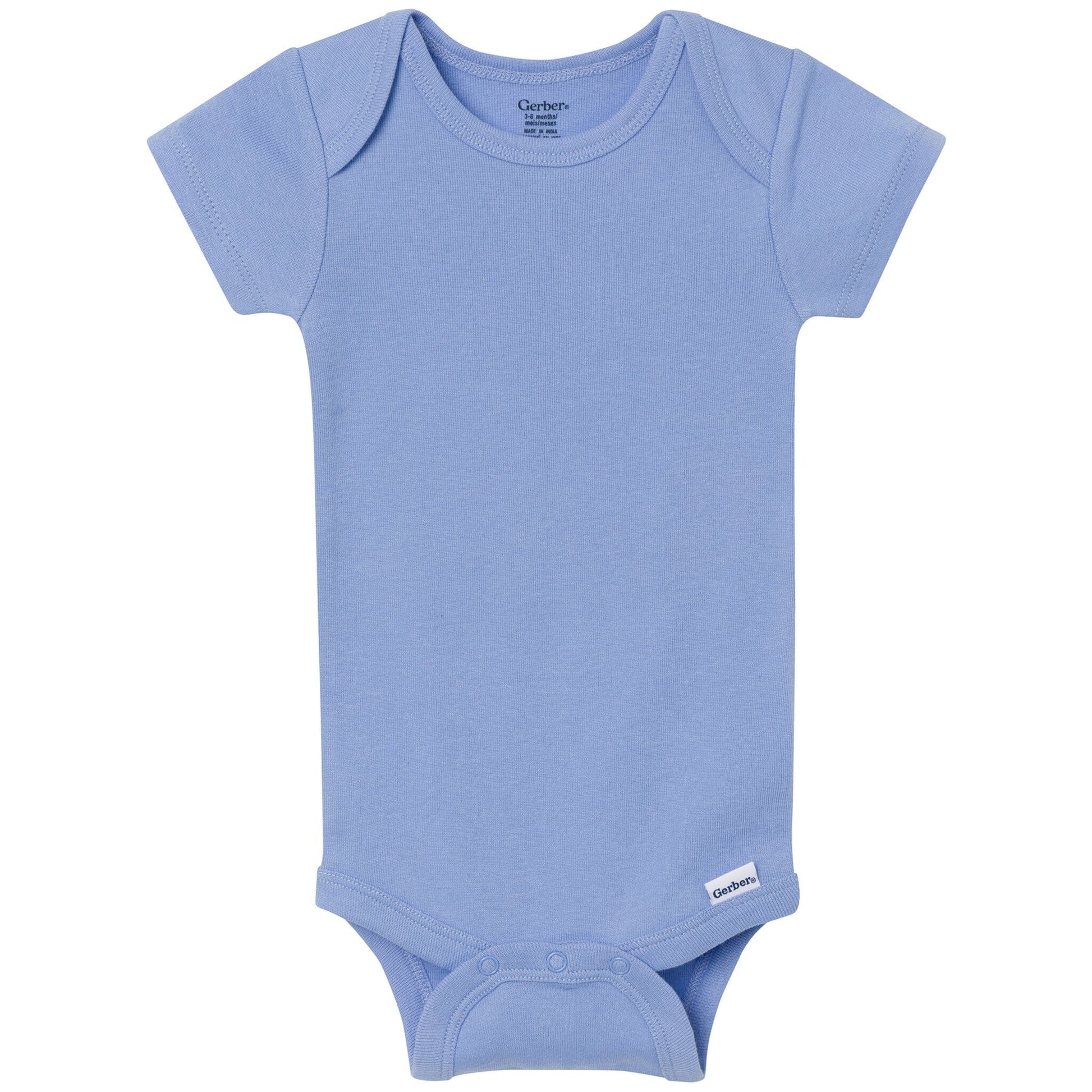8-Pack Baby Boys Earth Rainbow Short Sleeve Bodysuits onesies Gerber® 