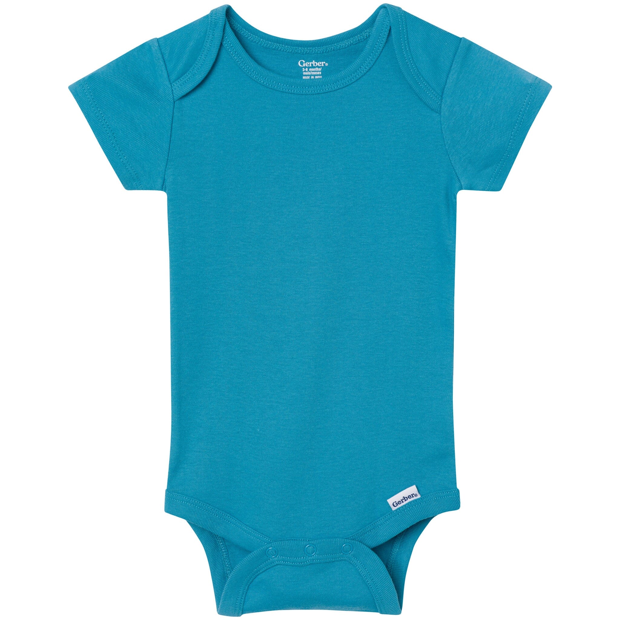 8-Pack Baby Boys Earth Rainbow Short Sleeve Bodysuits onesies Gerber® 