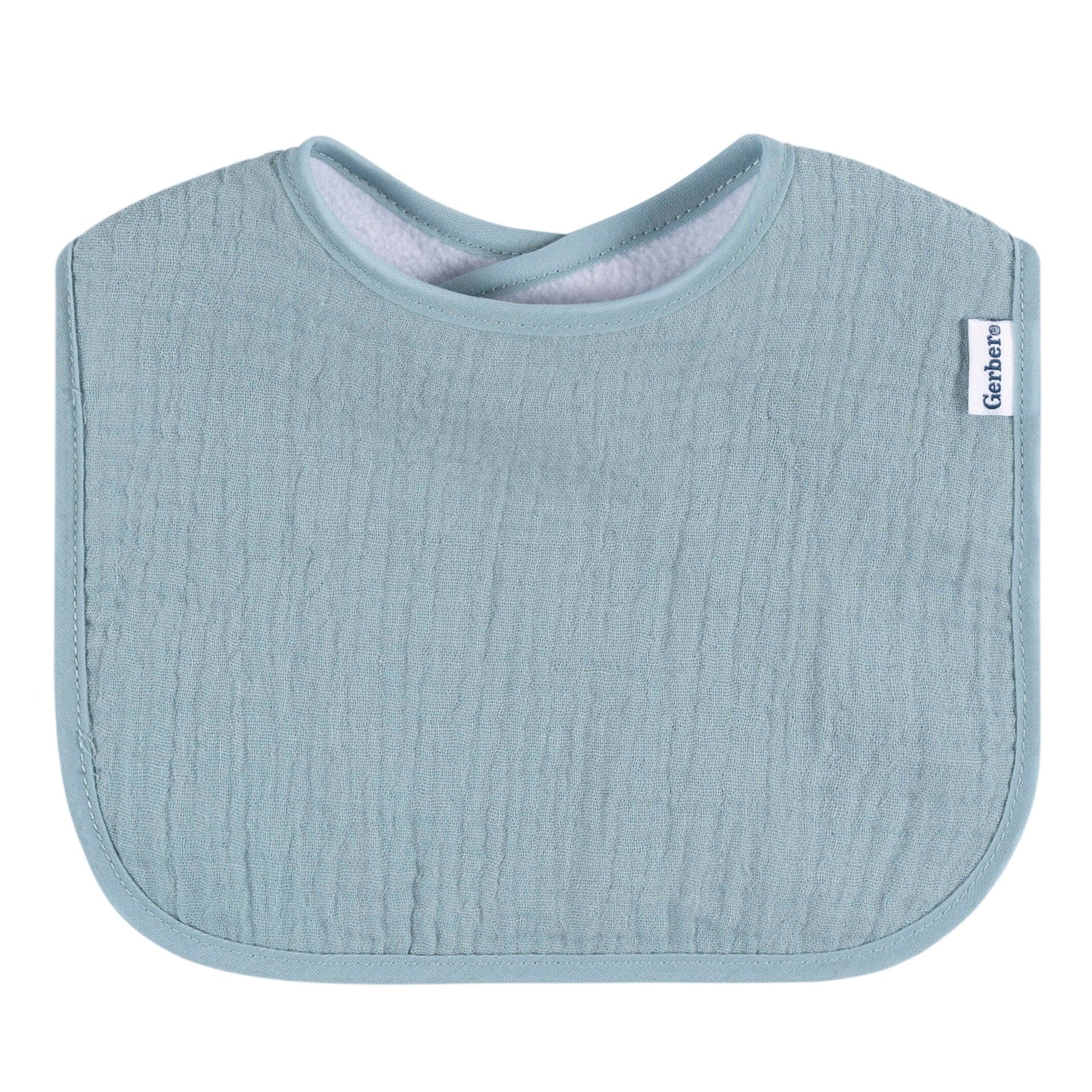 8-Pack Baby Girls Multi Drooling Bibs