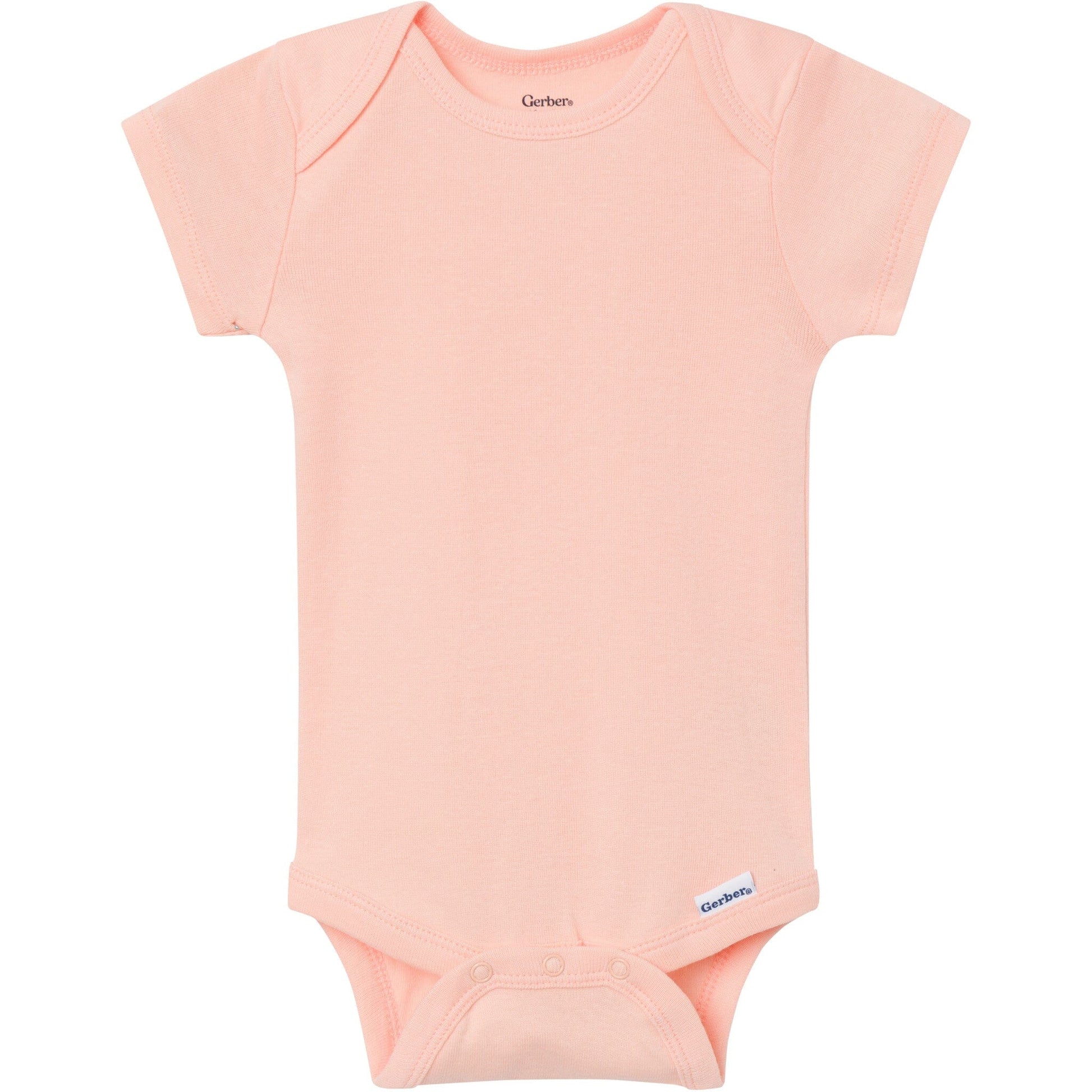 8-Pack Baby Girls Rainbow Short Sleeve Bodysuits onesies Gerber® 