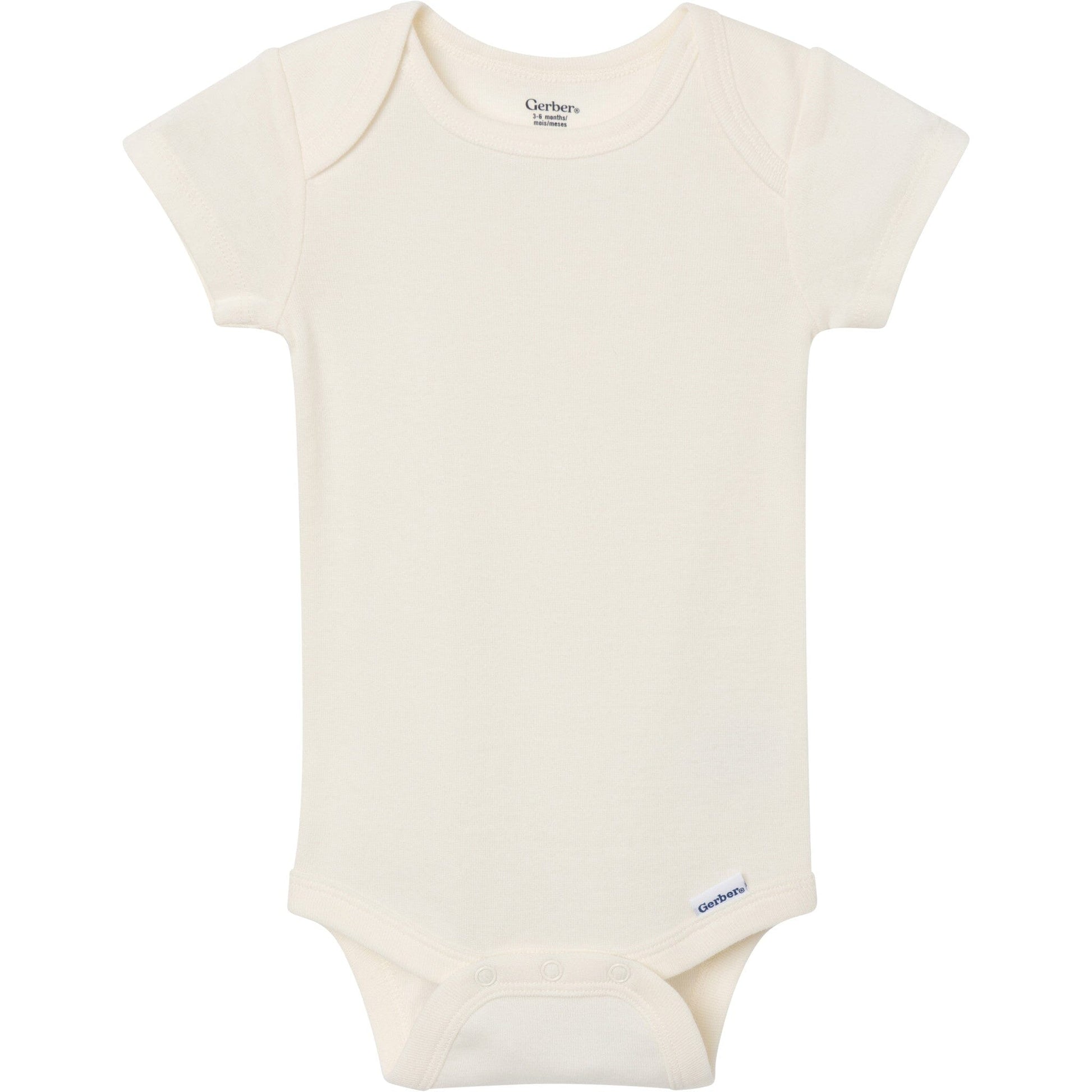 8-Pack Baby Girls Rainbow Short Sleeve Bodysuits onesies Gerber® 