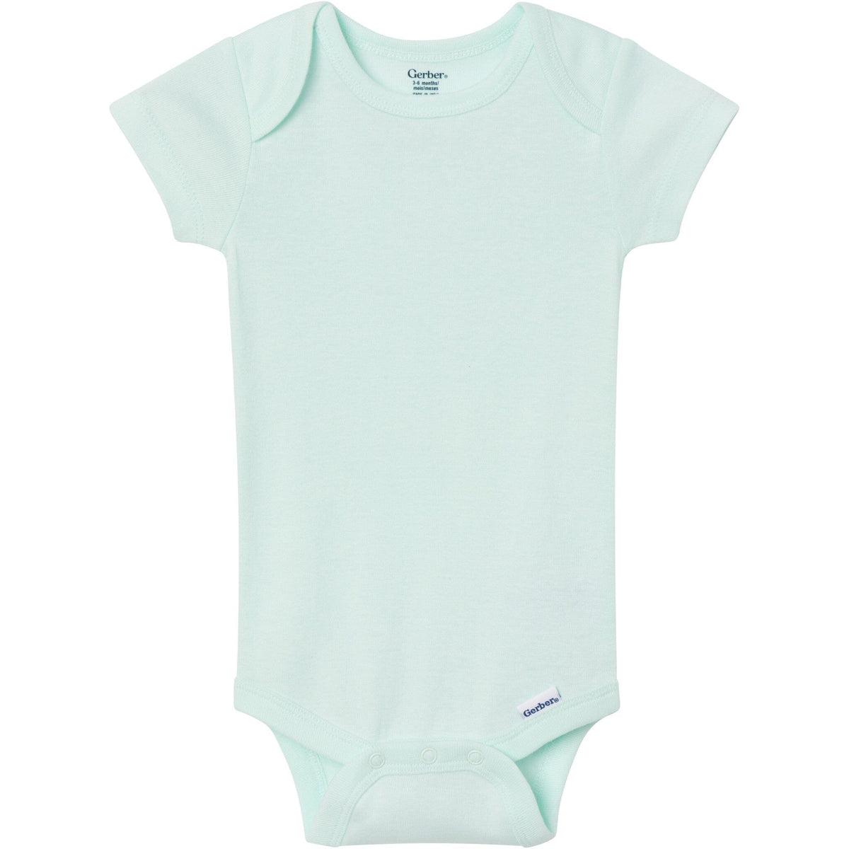 8-Pack Baby Girls Rainbow Short Sleeve Bodysuits onesies Gerber® 