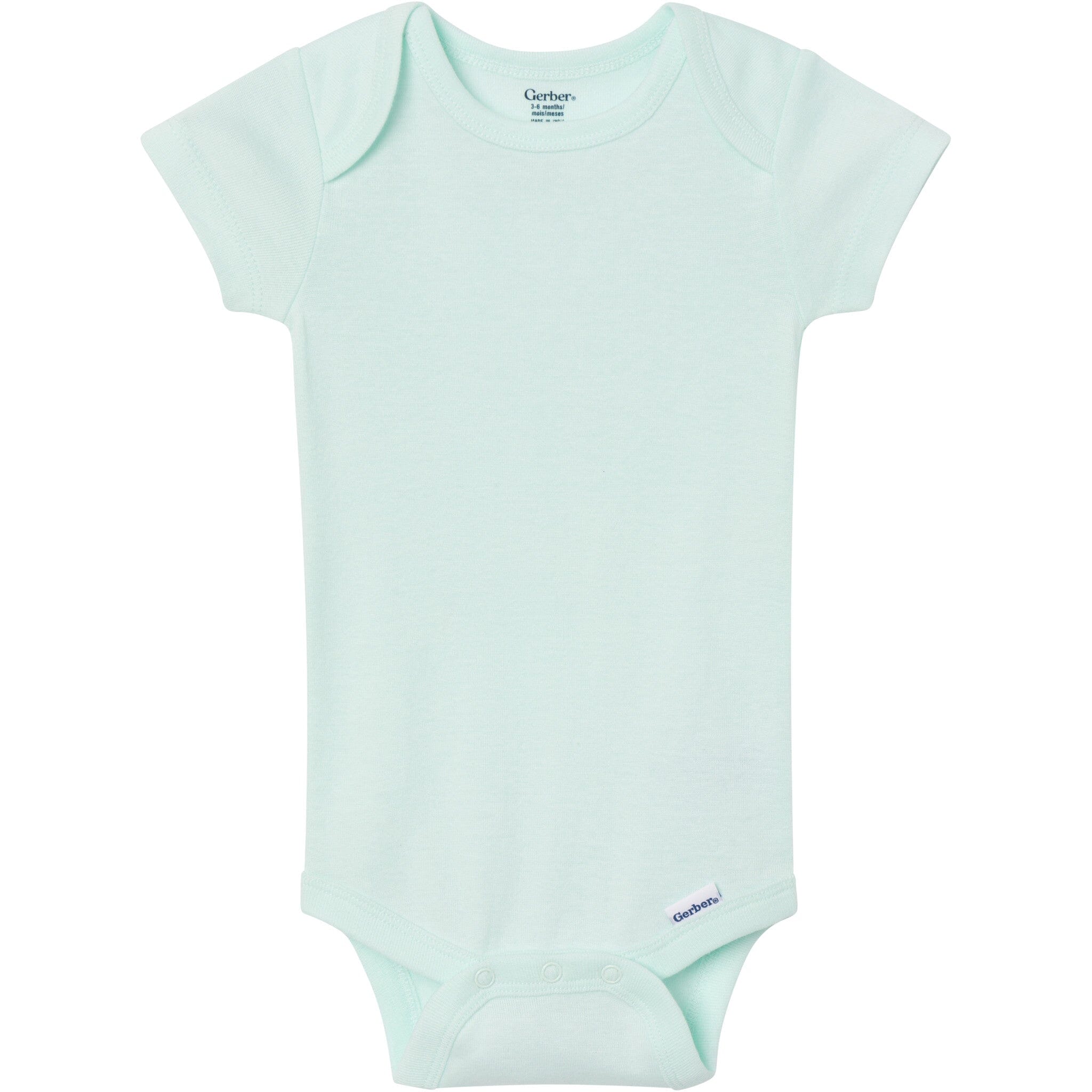 8-Pack Baby Girls Rainbow Short Sleeve Bodysuits onesies Gerber® 