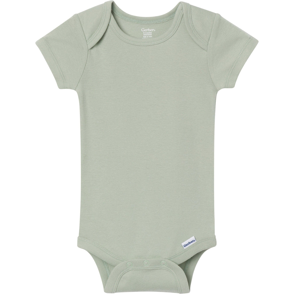 8-Pack Baby Neutral Neutral Tones Short Sleeve Bodysuits onesies Gerber® 