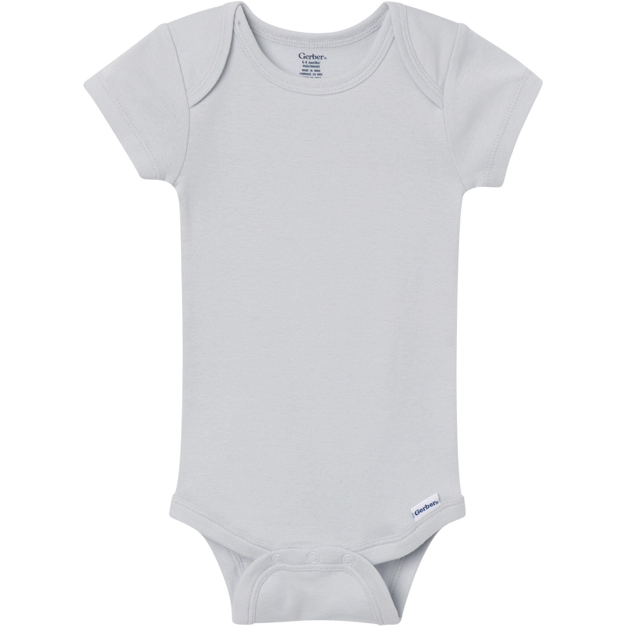 8-Pack Baby Neutral Neutral Tones Short Sleeve Bodysuits onesies Gerber® 