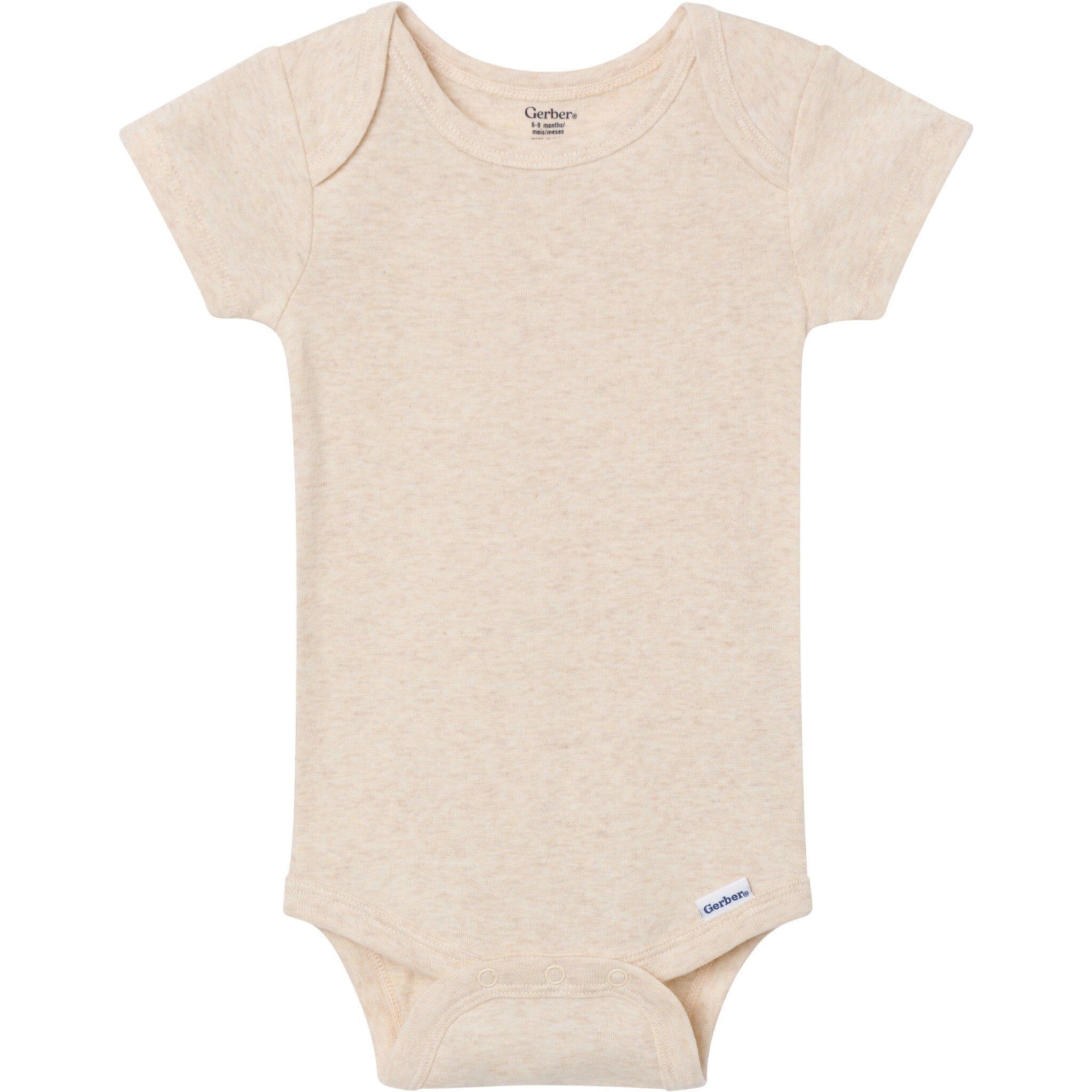 8-Pack Baby Neutral Neutral Tones Short Sleeve Bodysuits onesies Gerber® 