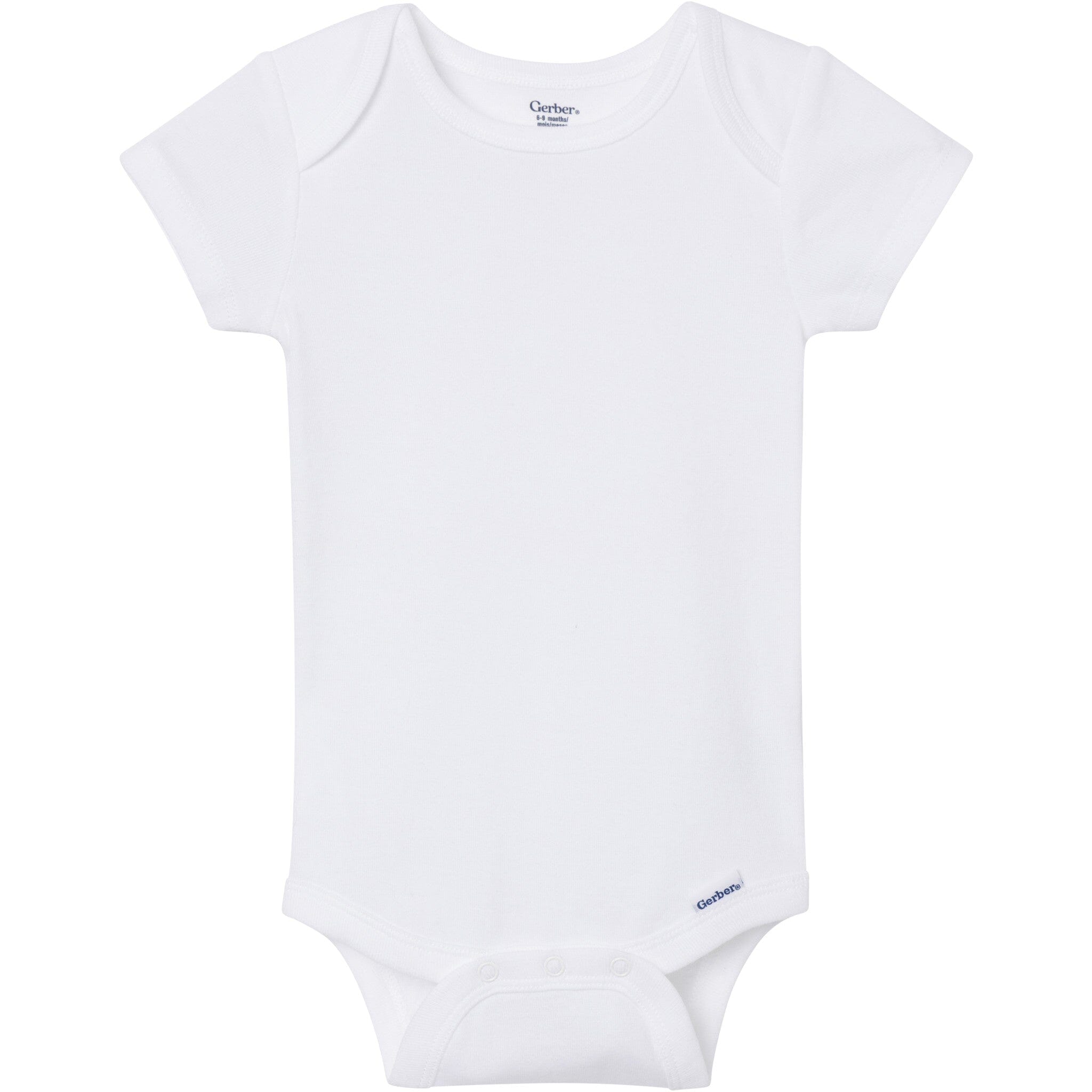 8-Pack Baby Neutral Neutral Tones Short Sleeve Bodysuits onesies Gerber® 