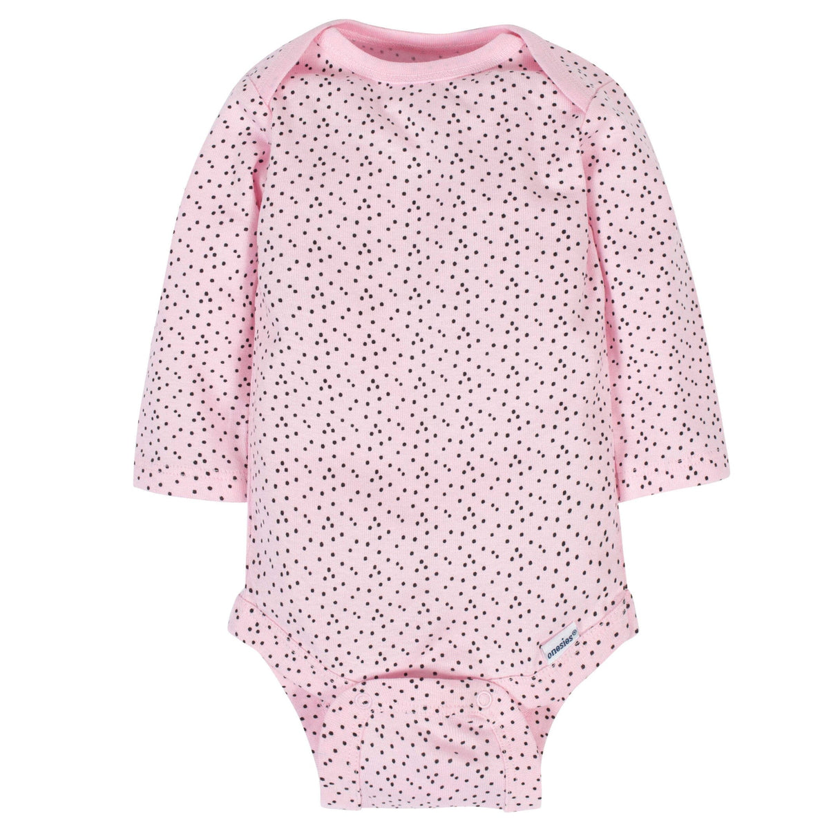 6-Pack Baby Girls Bunny Long Sleeve Onesies® Bodysuits