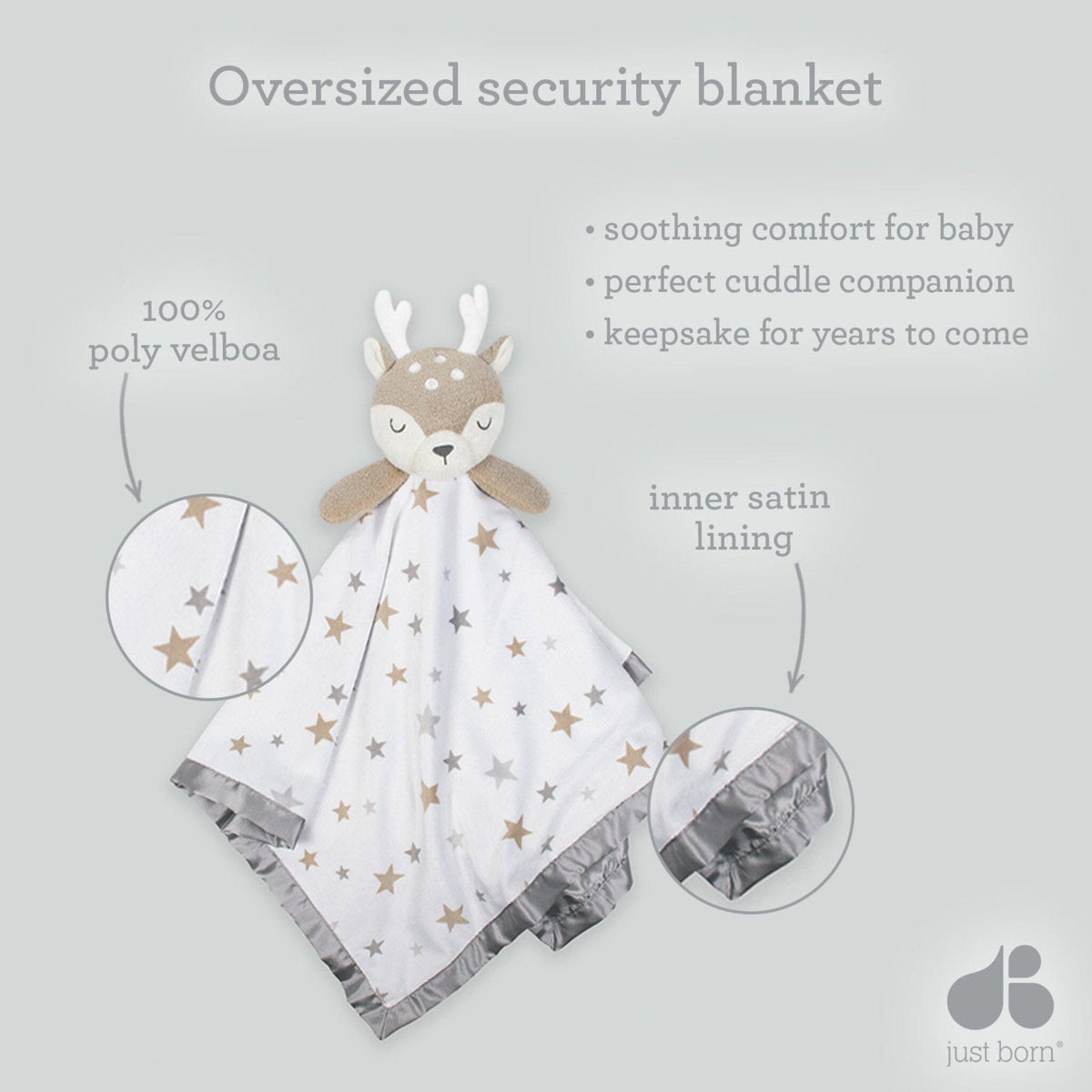 Baby Girls Koala Xl Security Blanket Just Born 