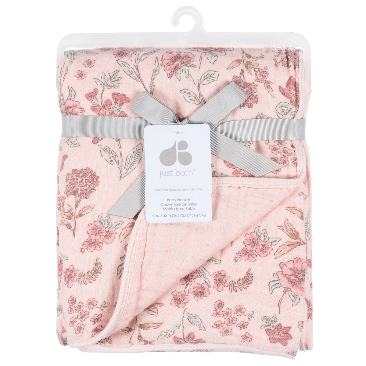 Baby Girls Pink Blanket Blankets Gerber® 