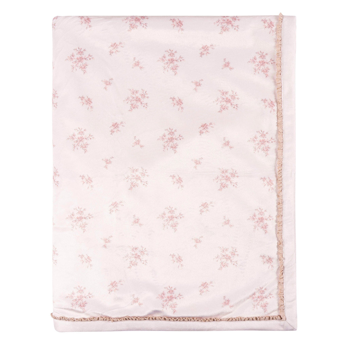 Baby Girls Pink Ivory Blanket Gerber® 