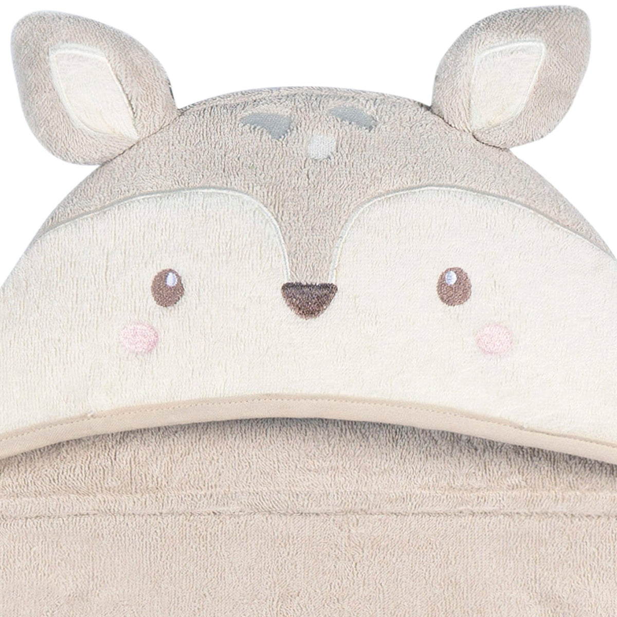 Baby Neutral Tan Baby Deer Character Towel Bath Gerber® 