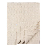 Baby Neutral Tan Sweater Knit Blanket Blankets Gerber® 