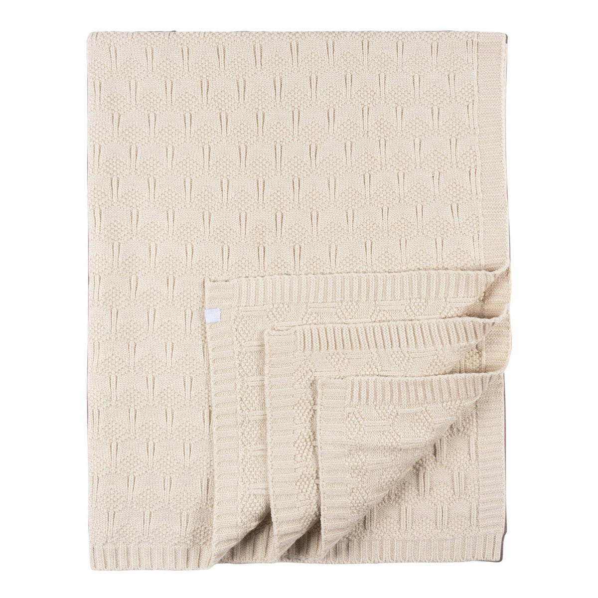 Baby Neutral Tan Sweater Knit Blanket Blankets Gerber® 