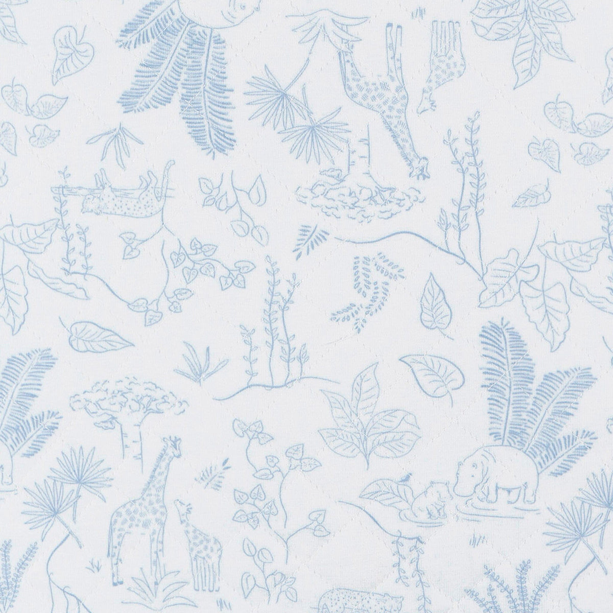 Baby Boys Blue Jungle Wearable Blanket Sleepwear Gerber® 