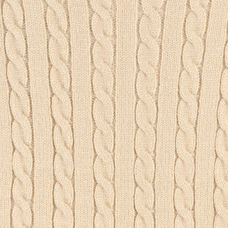 Baby Neutral Tan Sweater Knit Romper