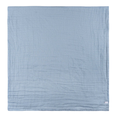 2-Pack Baby Boys Blue Leaf Swaddle Blanket