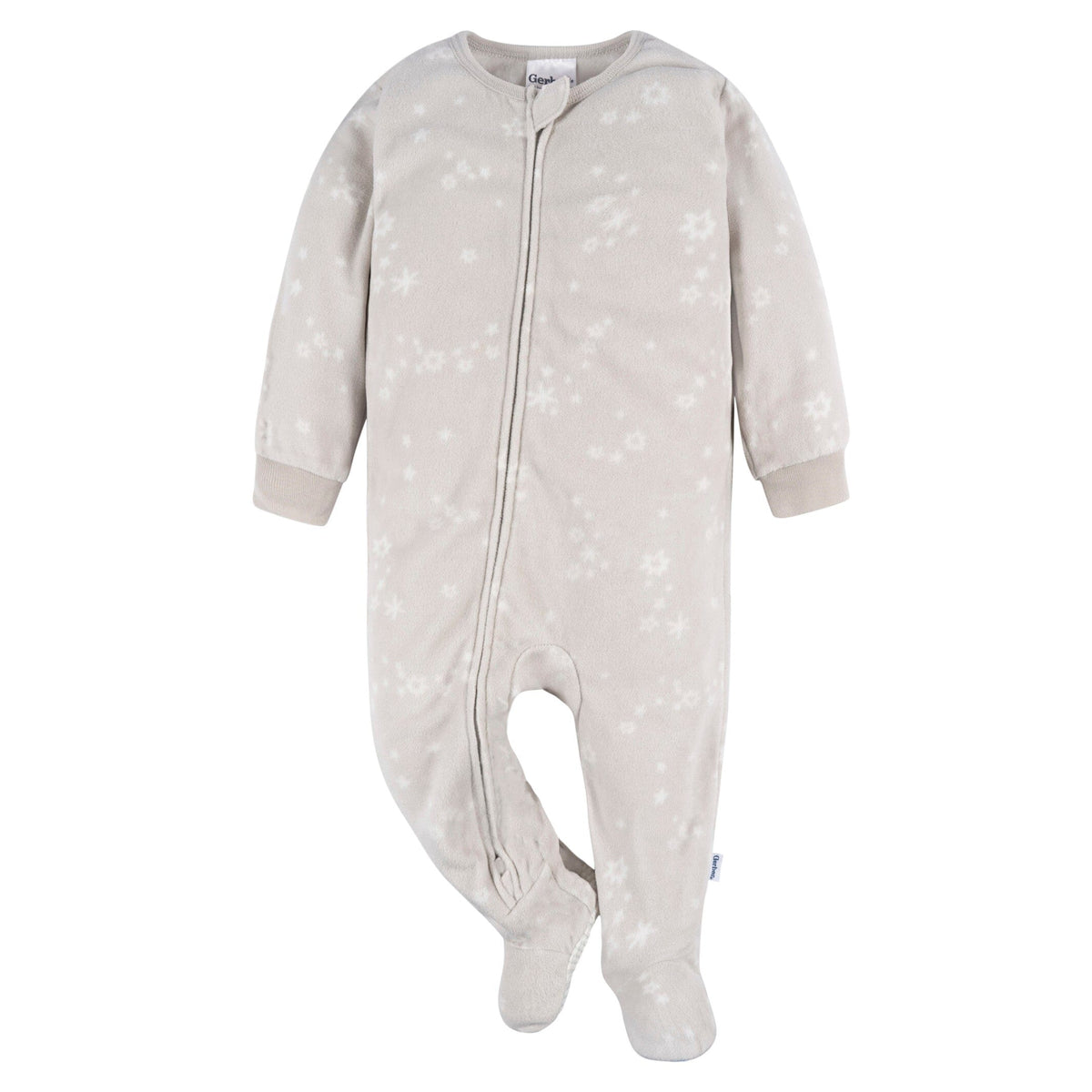 2-Pack Baby & Toddler Neutral Lion Heads Fleece Pajamas
