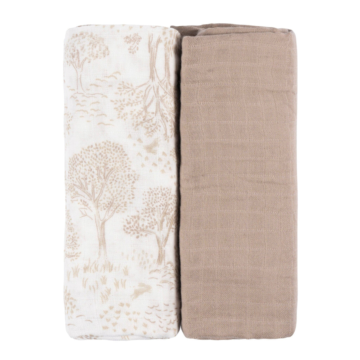 2-Pack Baby Neutral Tan Swaddle Blanket Blankets Gerber® 