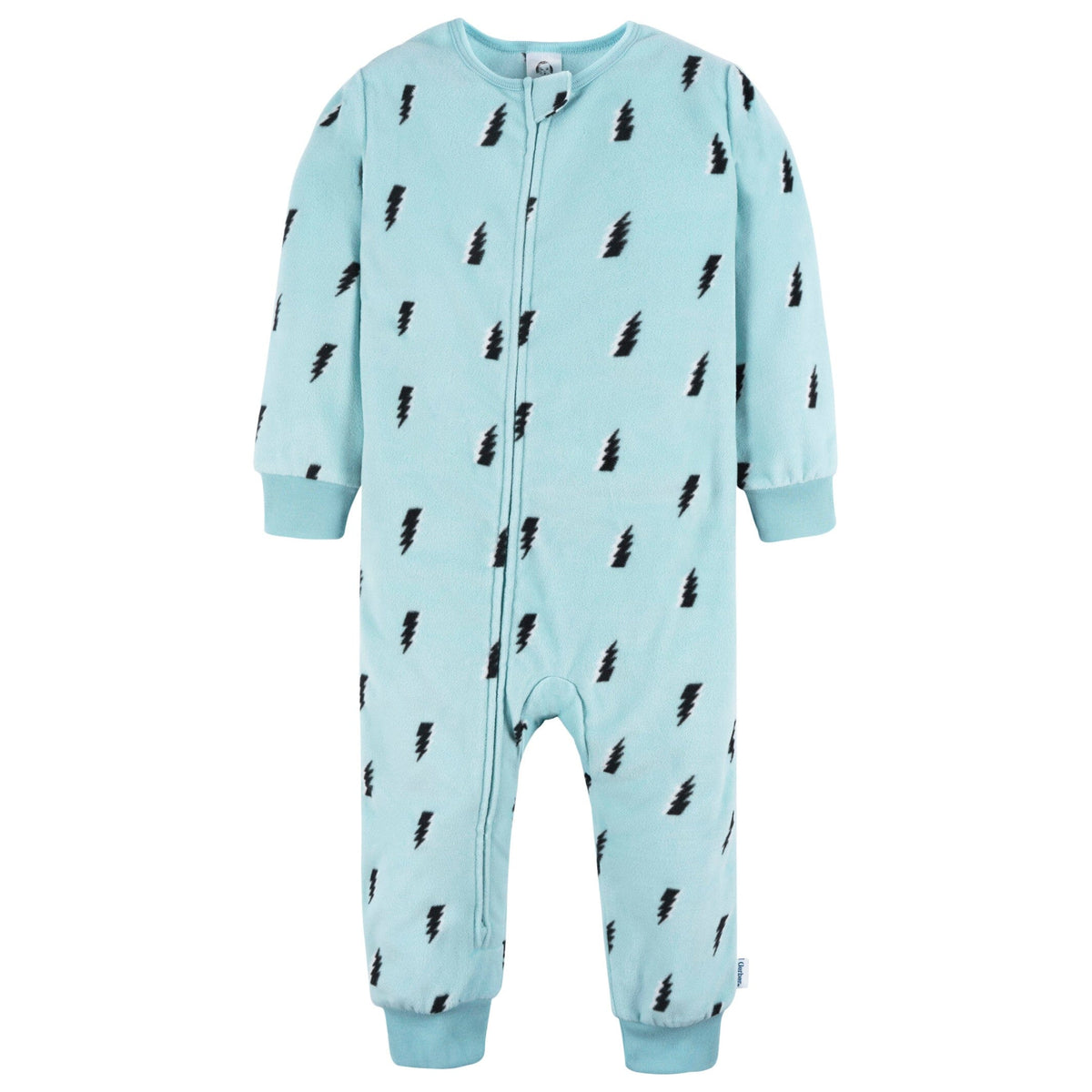 3-Pack Infant & Toddler Boys Skateboard/Guitars Footless Fleece Pajamas