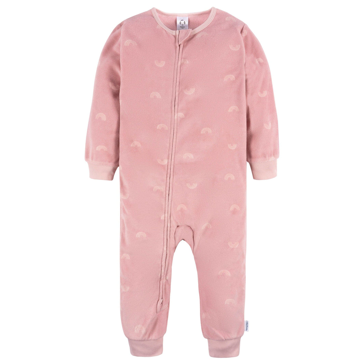 3-Pack Infant & Toddler Girls Multi Floral Footless Fleece Pajamas
