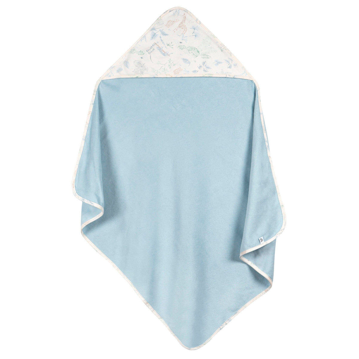 3-Piece Baby Boys Blue Hooded Towel Bath Gerber® 