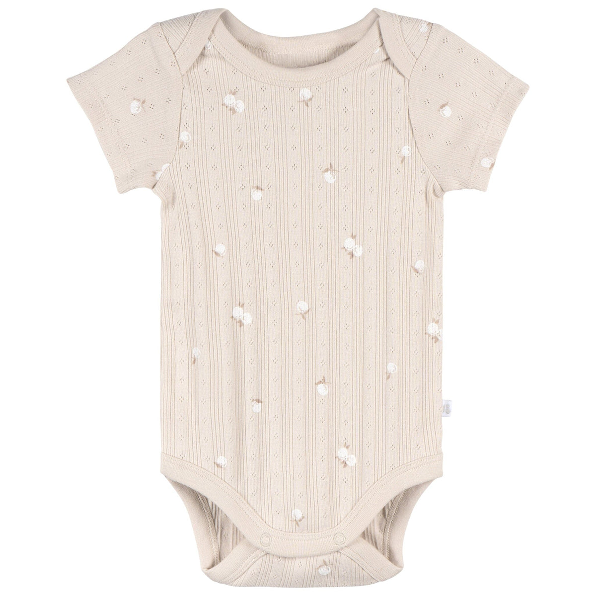 3-Piece Baby Neutral Tan/Brown Bodysuit Set Gerber® 