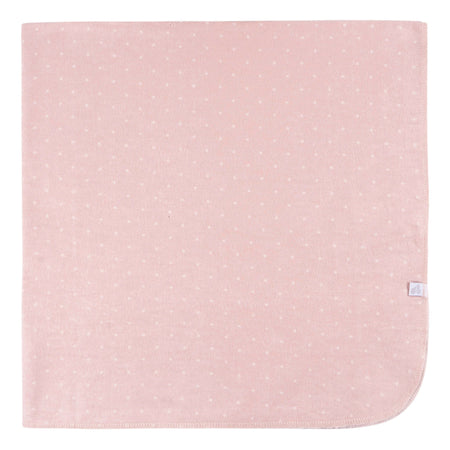 4-Pack Baby Girls Pink Cotton Flannel Blankets